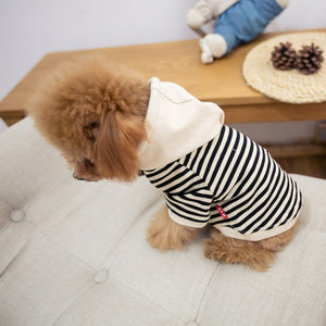 Cozy Up Your Furry Friend with Our Hooded Sweater Pet Clothing